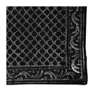 Bandana Monogram Black and White - View 3