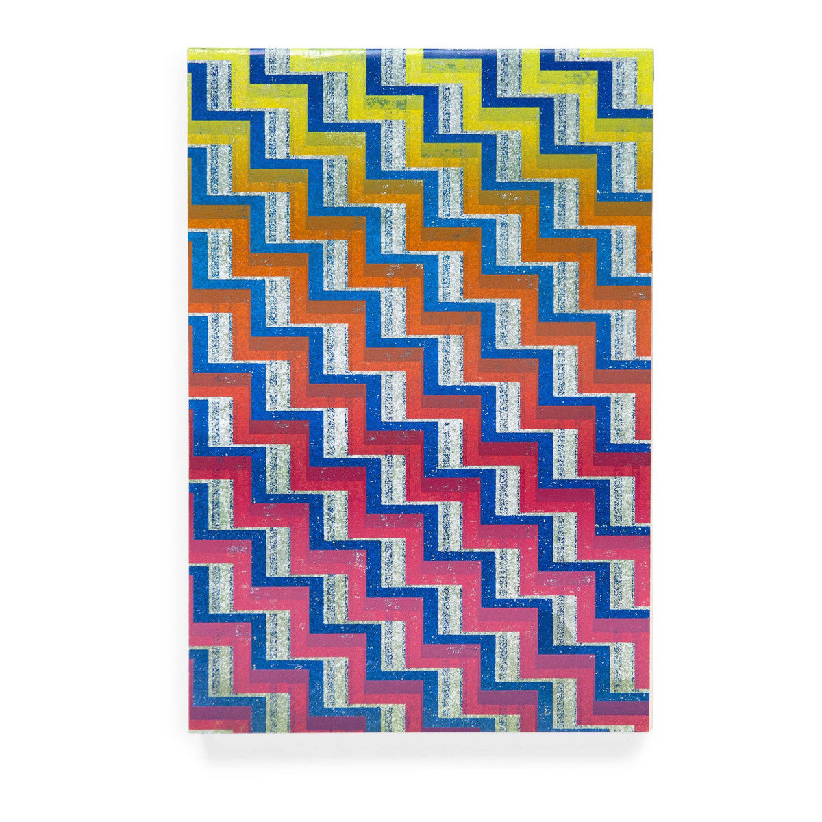 Wes Anderson Letter Paper Notepad (F: green/blue/purple) (B: yellow/orange/red) - View 2