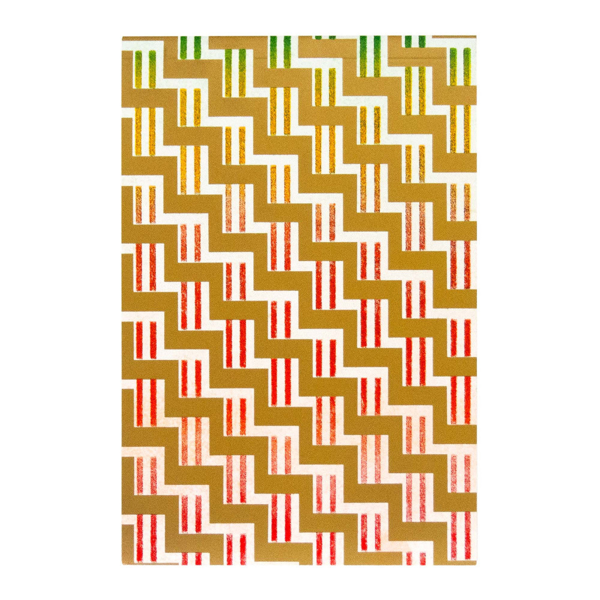 Wes Anderson Letter Paper Notepad (golden) - View 1