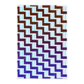 Wes Anderson Letter Paper Notepad (Black/Blue) - View 1
