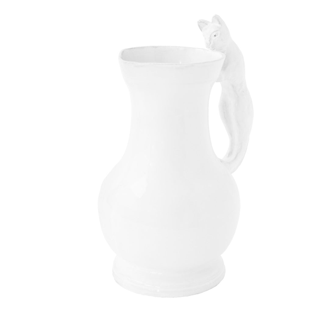 Golden Eyed Cat Pitcher - View 2