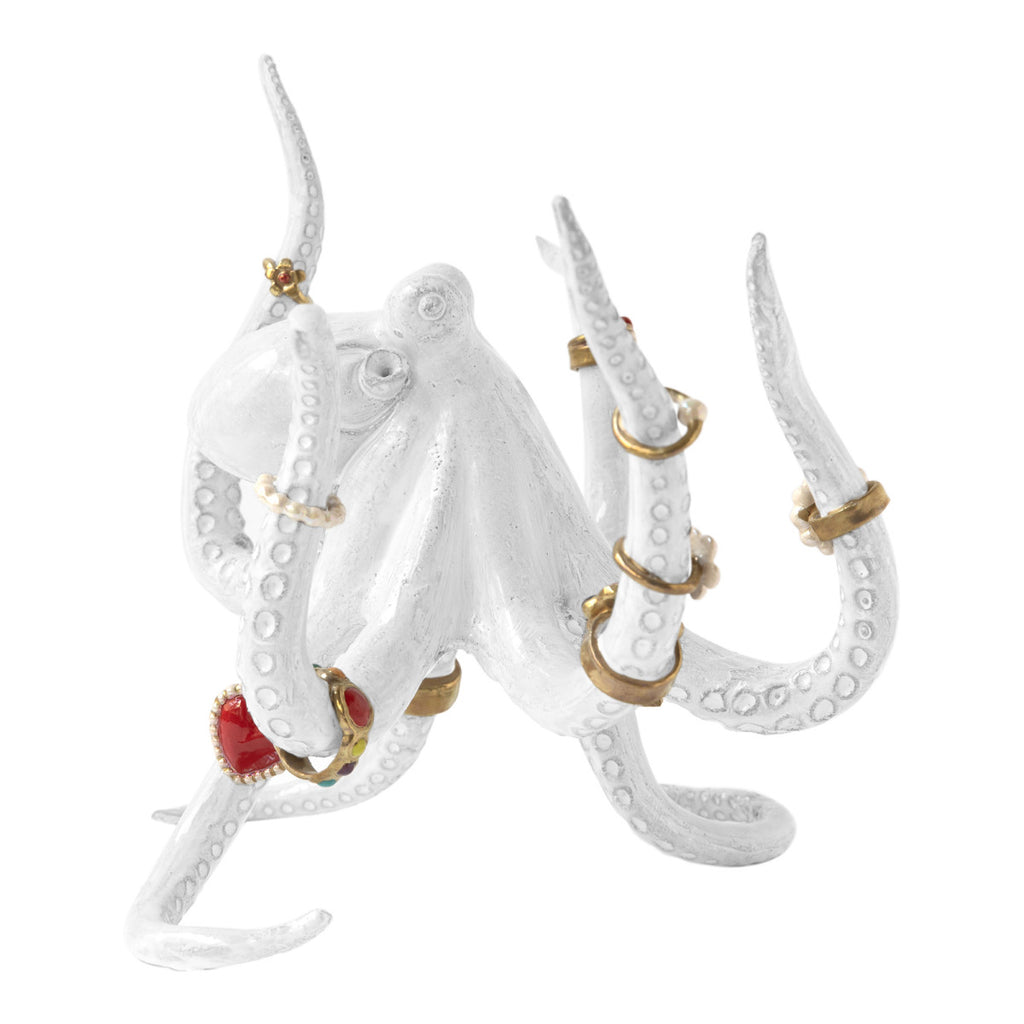 Octopus Ornament with Rings - View 2