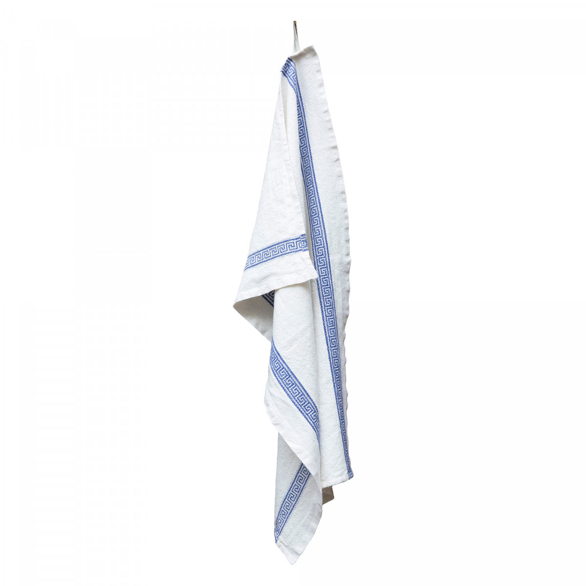 Grecque Tea Towel (Blue) - View 1