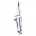 Grecque Tea Towel (Black) - View 1