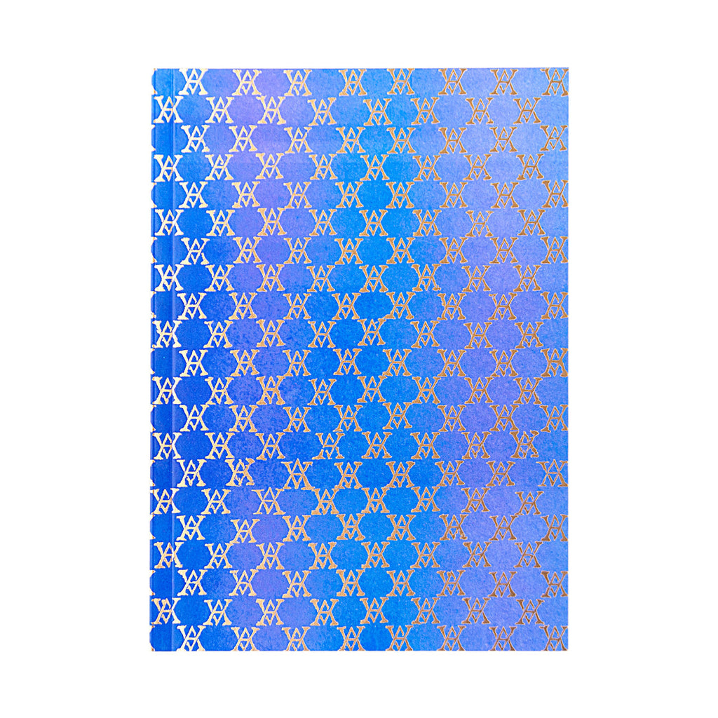 Monogramme Notebook (Electric blue/Violet) - View 1