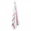 Grecque Tea Towel (Red) - View 1