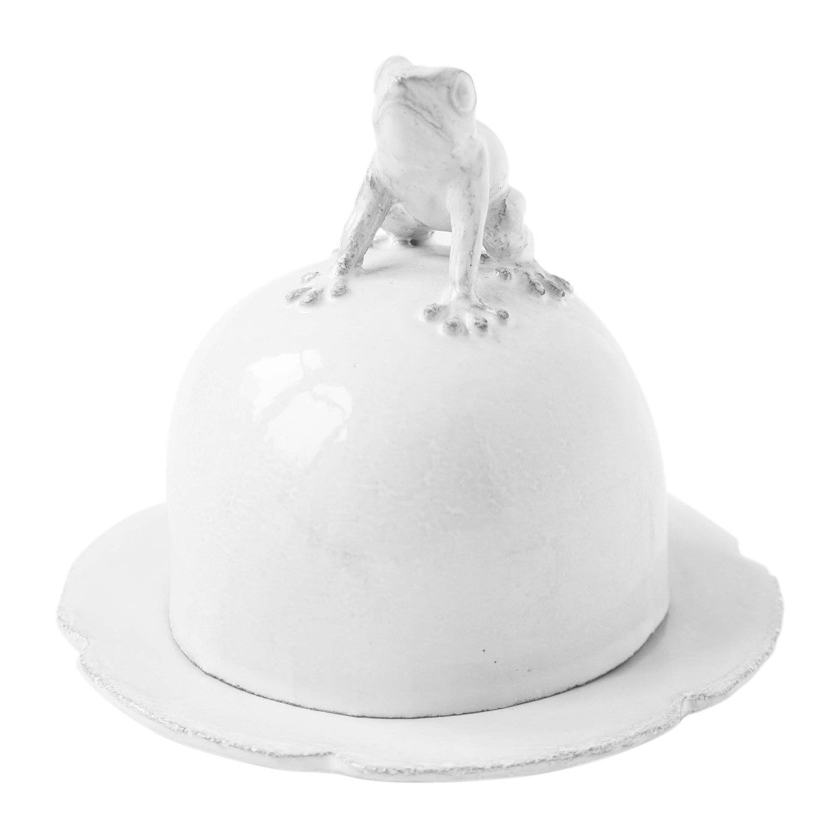 Small Frog Butter Dish - View 2