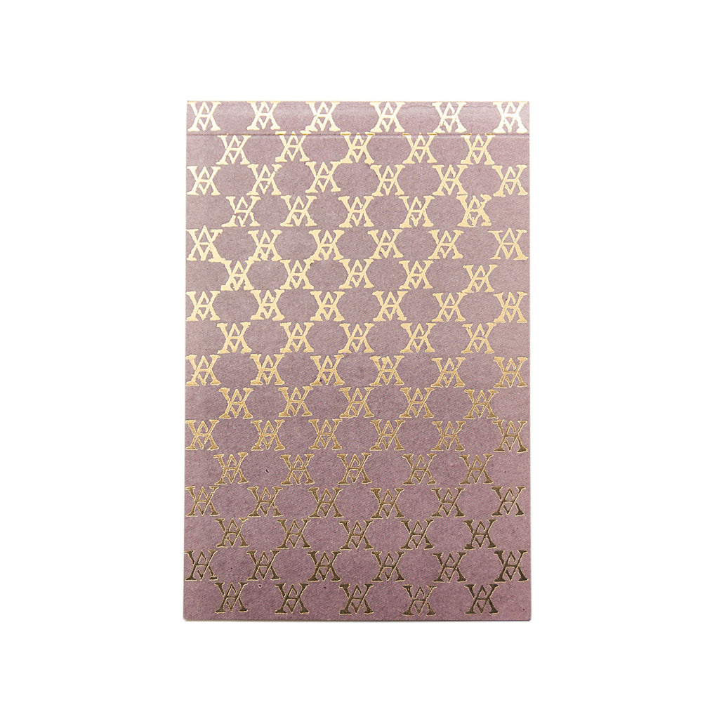 Small Monogramme Notepad (Lilac) - View 1