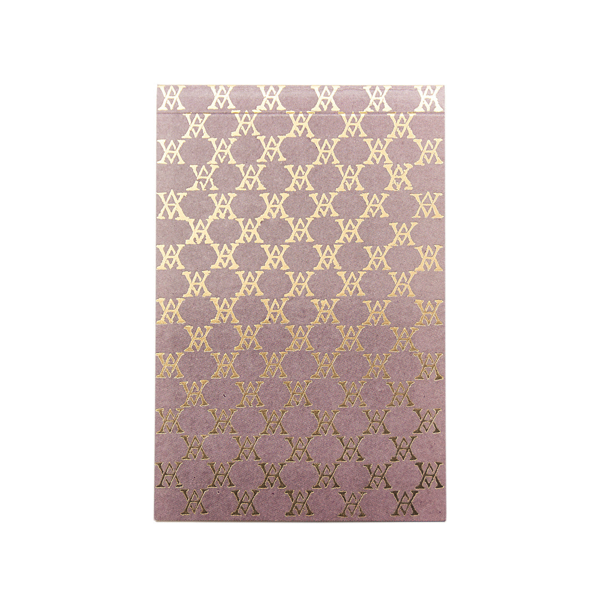 Small Monogramme Notepad (Lilac) - View 1