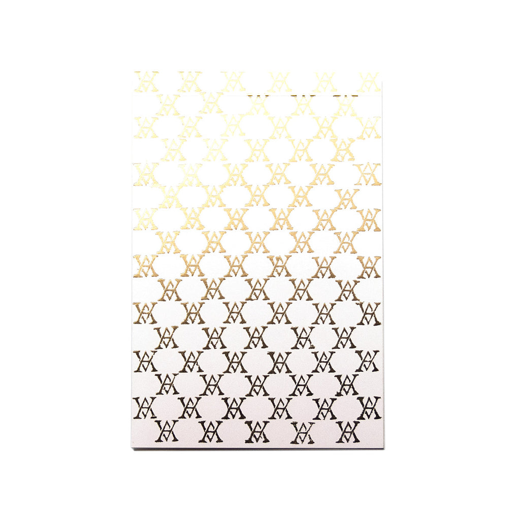 Small Monogramme Notepad (White) - View 1