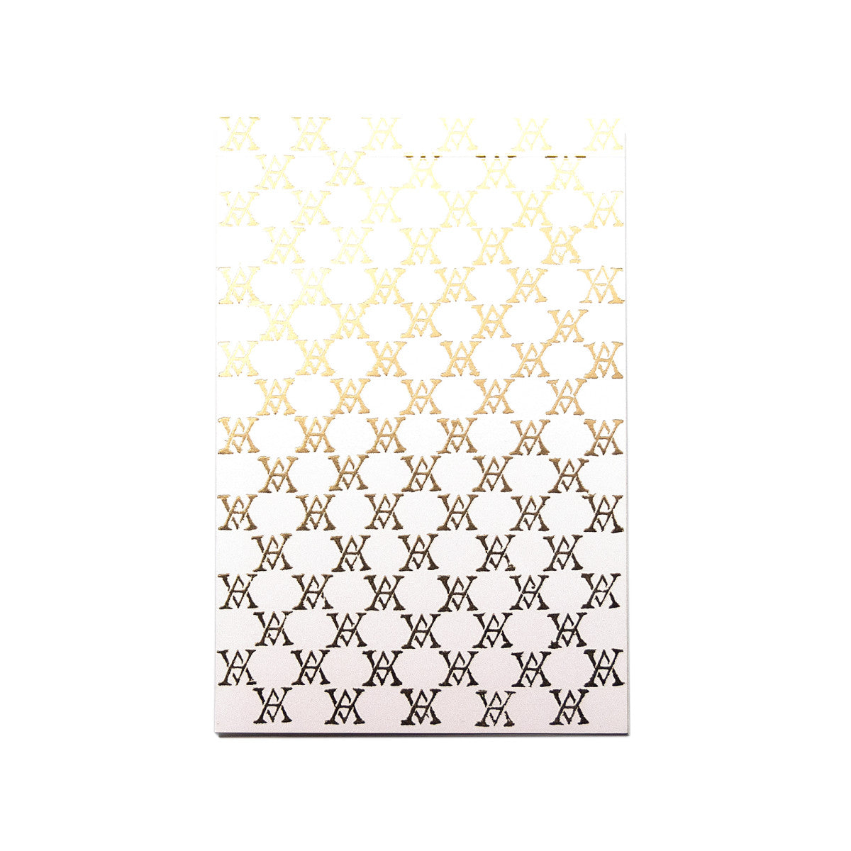 Small Monogramme Notepad (White) - View 1