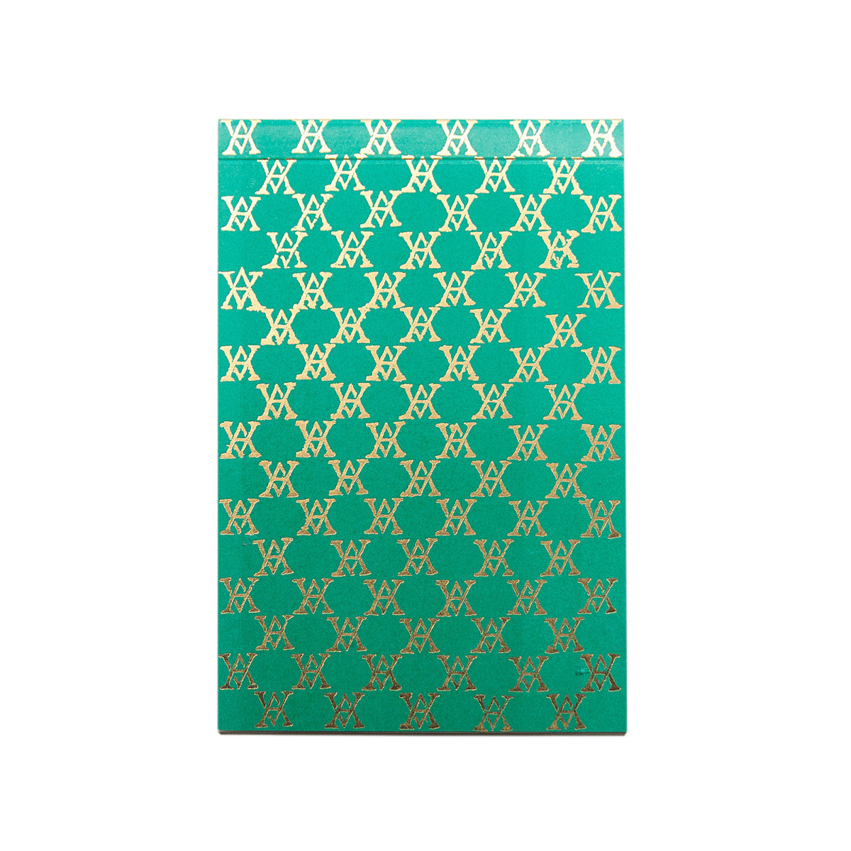 Small Monogramme Notepad (Green) - View 1